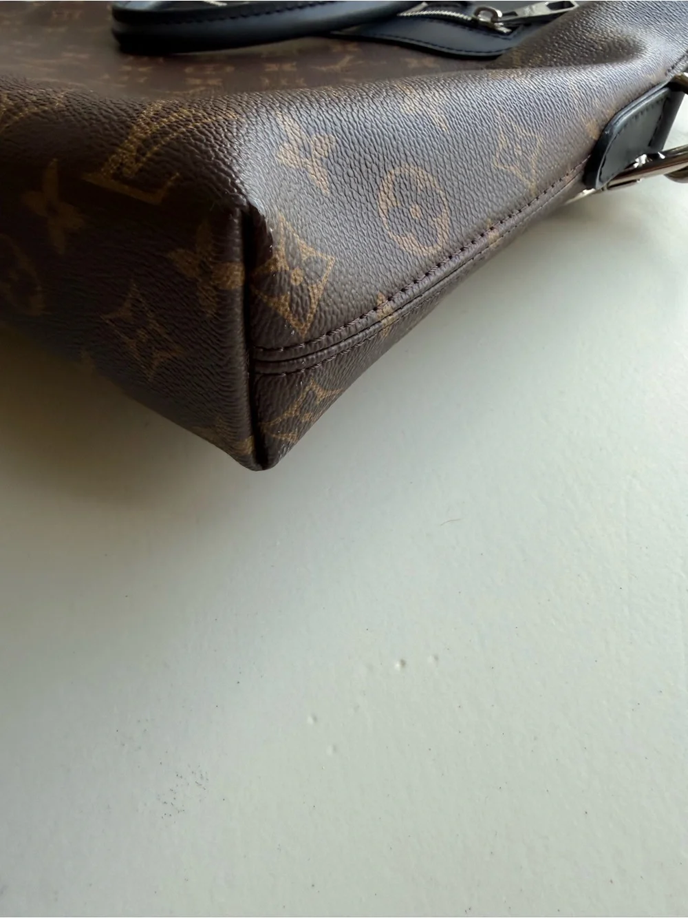 Louis Vuitton Monogram Canvas Travel Tote - Brown
